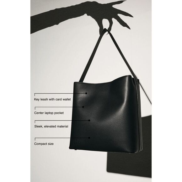 NWT BEIS Wicked Tote in Black - Picture 6 of 6